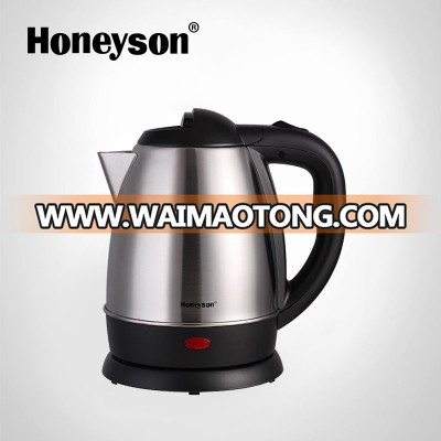 Hotel appliances 1.2l stainless steel electric boiling water kettle