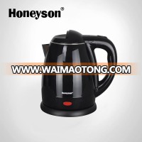 Honeyson 2017 new hotel double wall electric kettle black